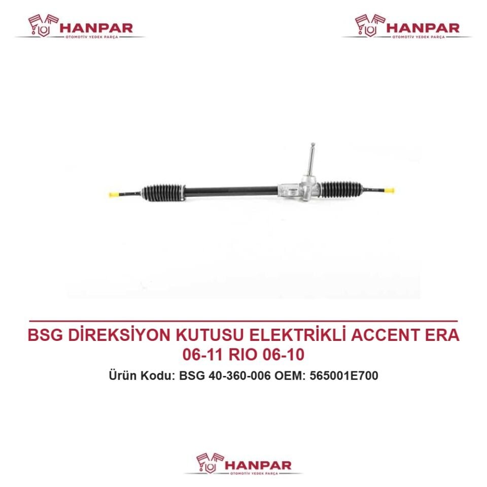 BSG DİREKSİYON KUTUSU ELEKTRİKLİ ACCENT ERA 06-11 RIO 06-10