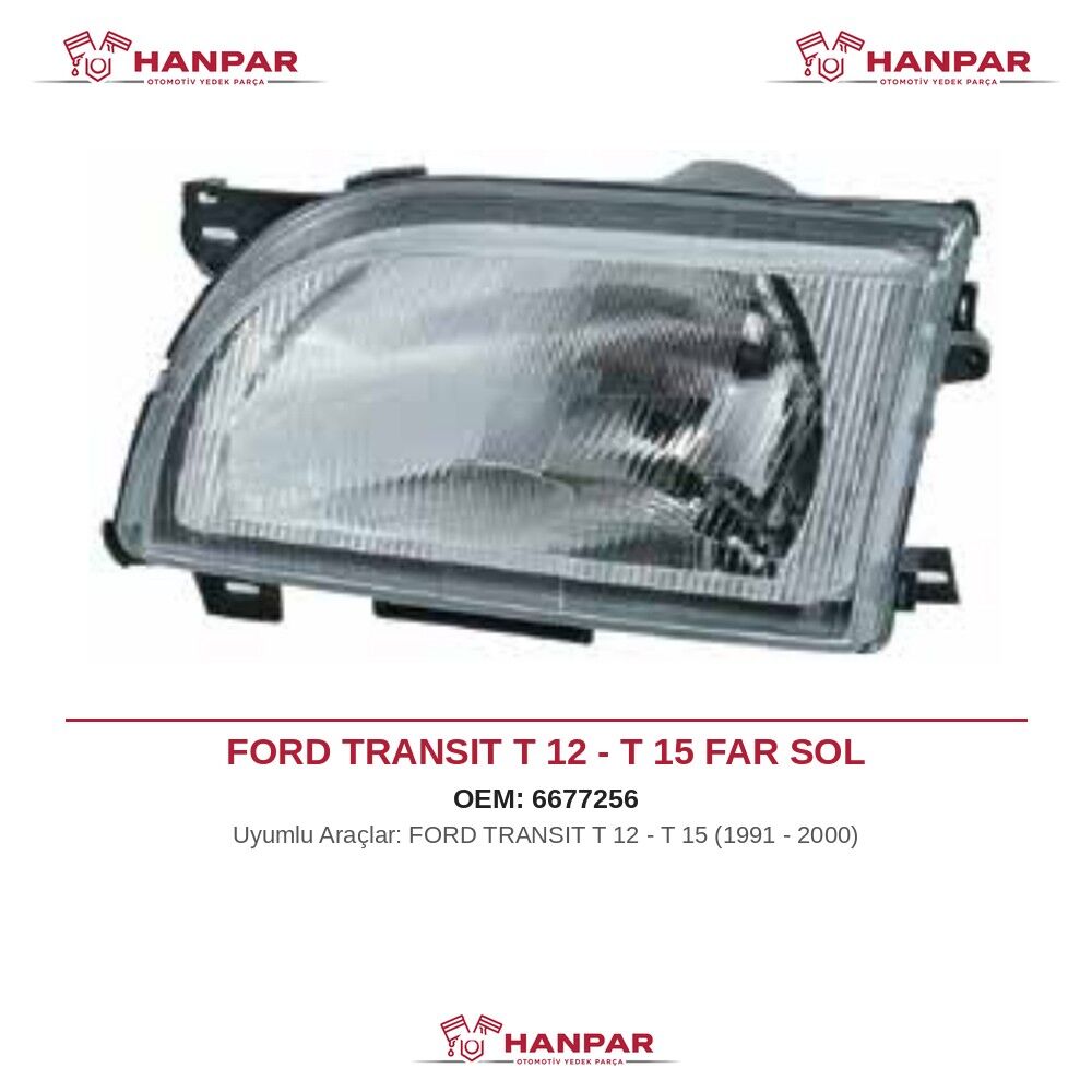 FORD TRANSIT T 12 - T 15 FAR SOL (1991-2000)