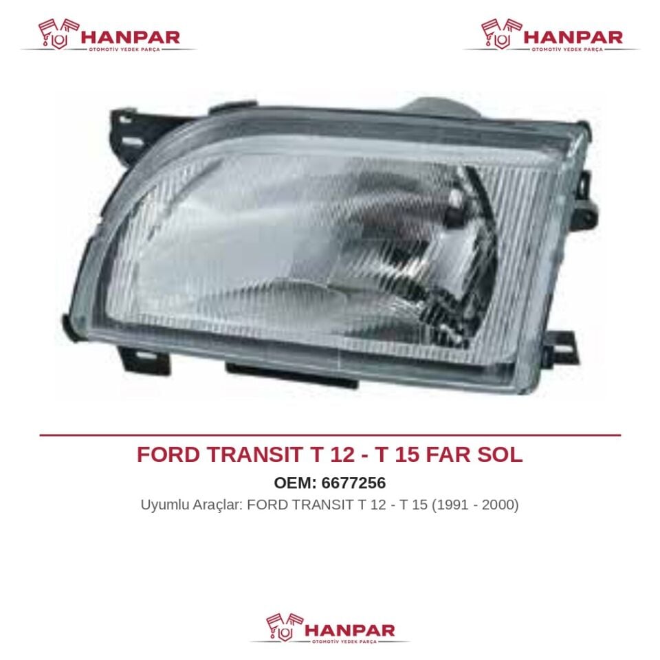 FORD TRANSIT T 12 - T 15 FAR SOL (1991-2000)