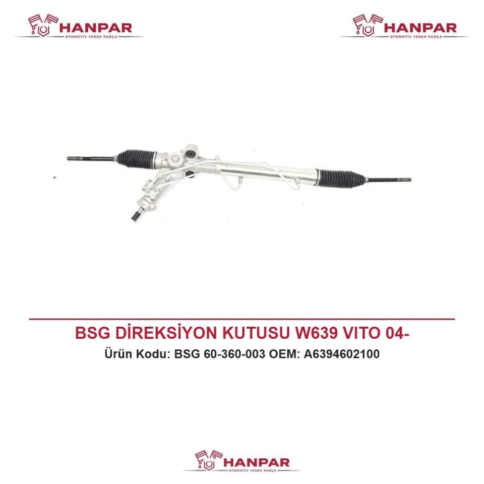 BSG DİREKSİYON KUTUSU W639 VITO 04-