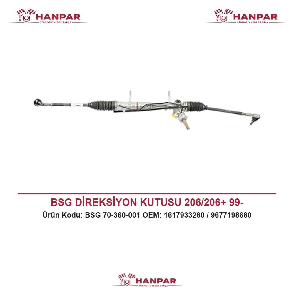BSG DİREKSİYON KUTUSU 206/206+ 99-