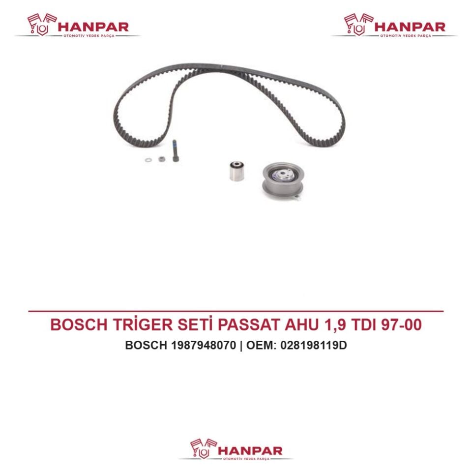 BOSCH TRİGER SETİ PASSAT AHU 1,9 TDI 97-00