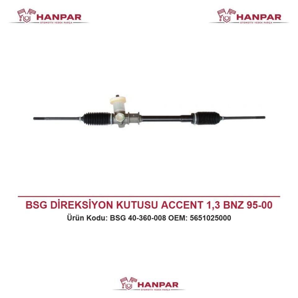 BSG DİREKSİYON KUTUSU ACCENT 1,3 BNZ 95-00