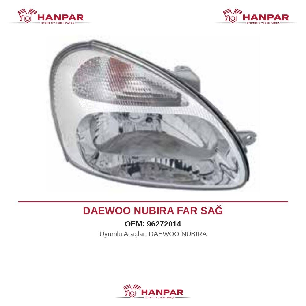 DAEWOO NUBIRA FAR SAĞ