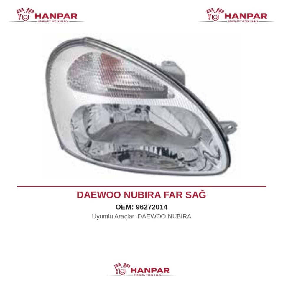 DAEWOO NUBIRA FAR SAĞ