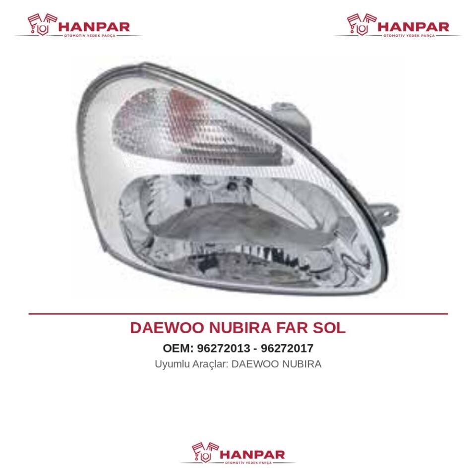 DAEWOO NUBIRA FAR SOL