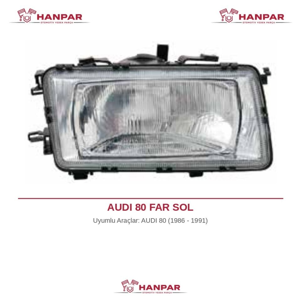 AUDI 80 FAR SOL (1986-1991)