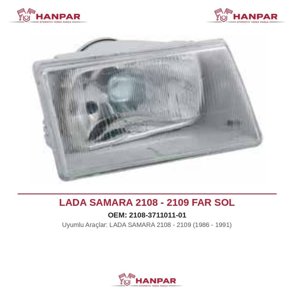 LADA SAMARA 2108 - 2109 FAR SOL (1986-1991)