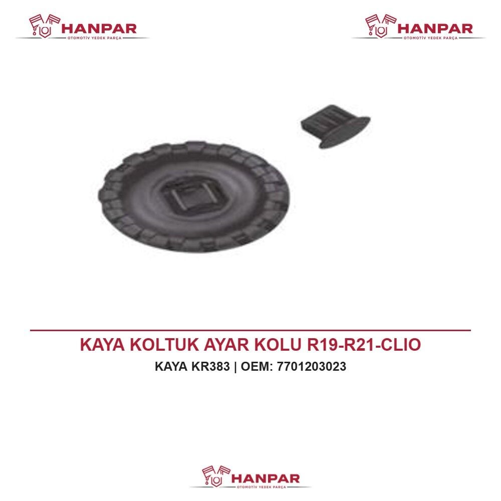 KAYA KOLTUK AYAR KOLU R19-R21-CLIO