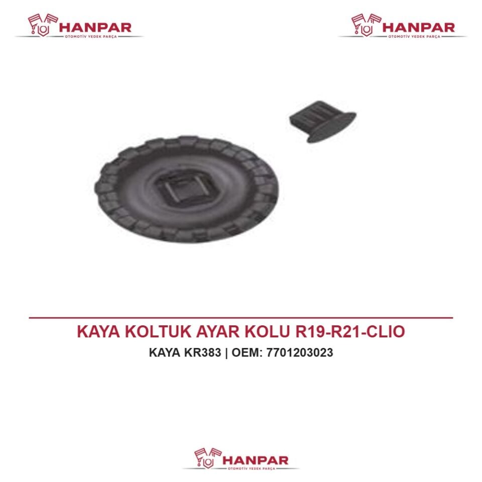 KAYA KOLTUK AYAR KOLU R19-R21-CLIO