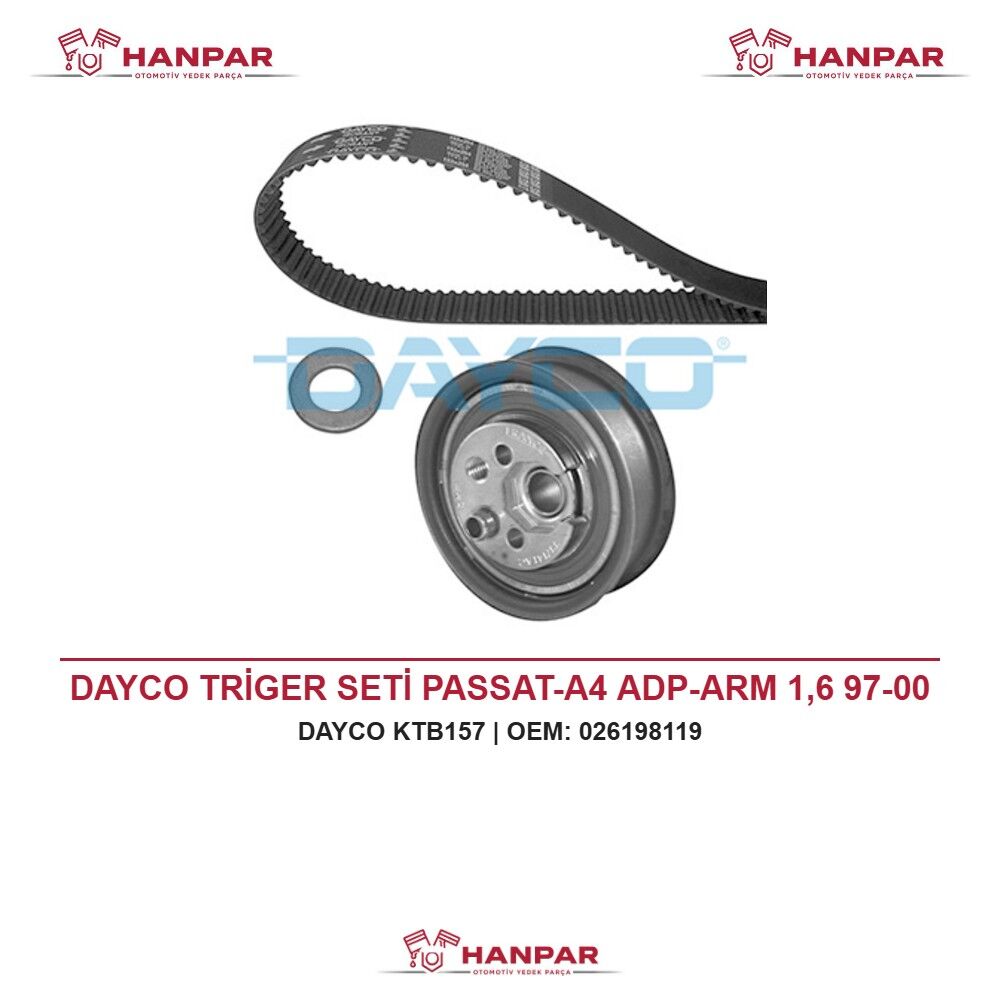DAYCO TRİGER SETİ PASSAT-A4 ADP-ARM 1,6 97-00