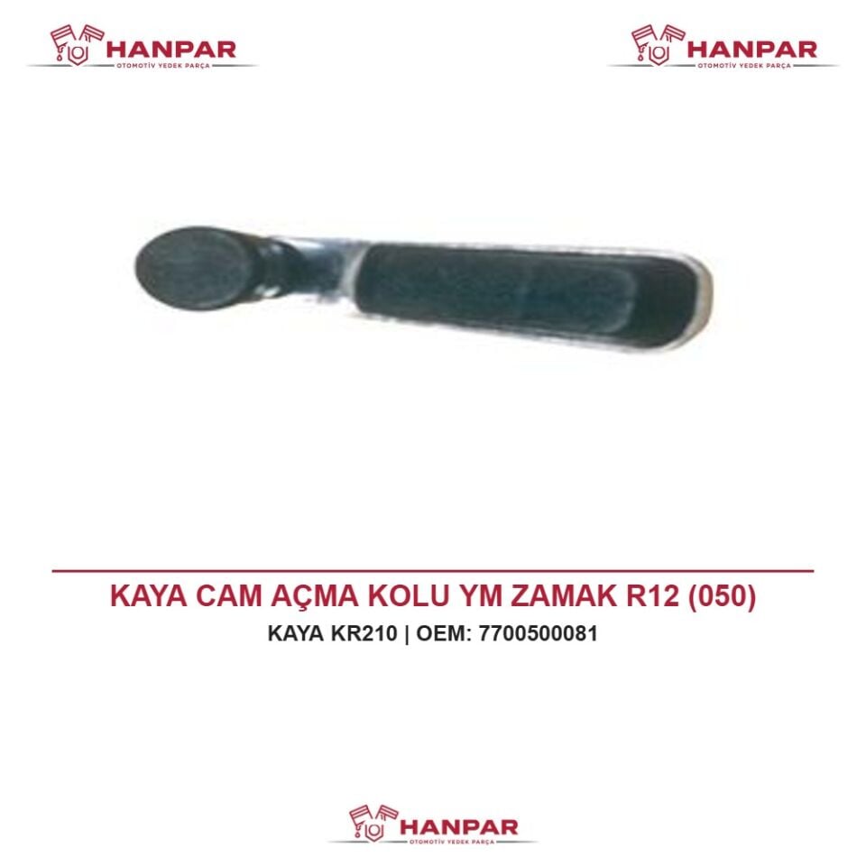 KAYA CAM AÇMA KOLU YM ZAMAK R12 (050)