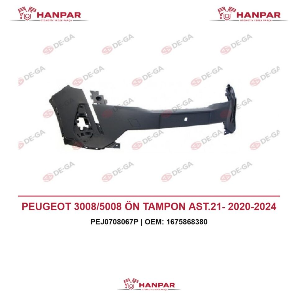 PEUGEOT 3008/5008 ÖN TAMPON AST.21- 2020-2024