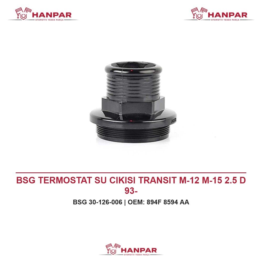 BSG TERMOSTAT SU CIKISI TRANSIT M-12 M-15 2.5 D 93-