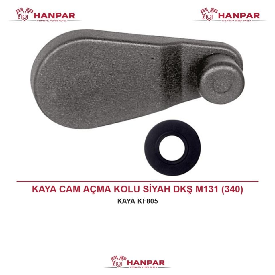 KAYA CAM AÇMA KOLU SİYAH DKŞ M131 (340)