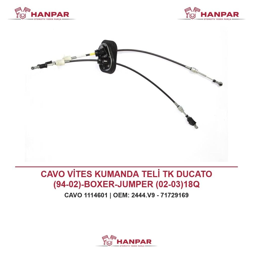 CAVO VİTES KUMANDA TELİ TK DUCATO (94-02)-BOXER-JUMPER (02-03)18Q