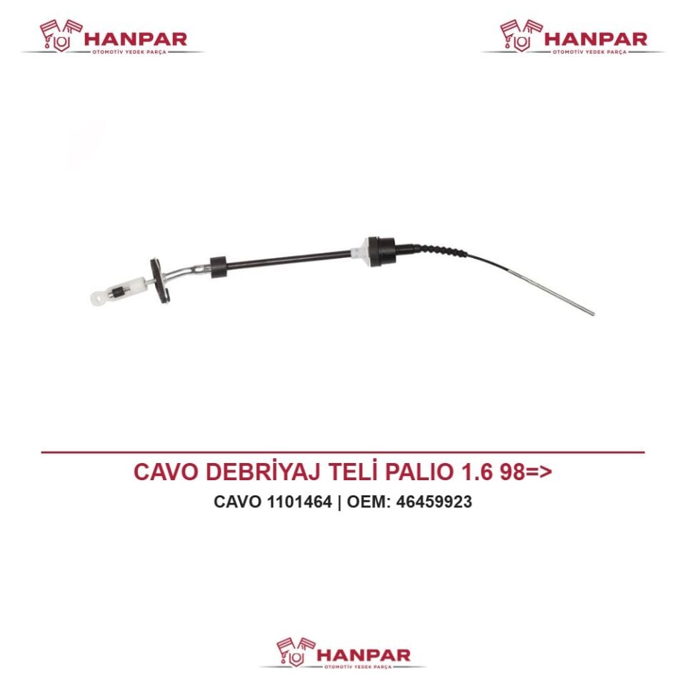 CAVO DEBRİYAJ TELİ PALIO 1.6 98=>