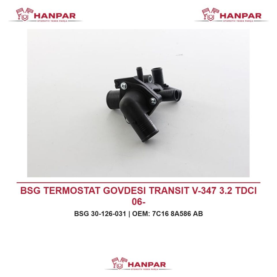 BSG TERMOSTAT GOVDESI TRANSIT V-347 3.2 TDCI 06-