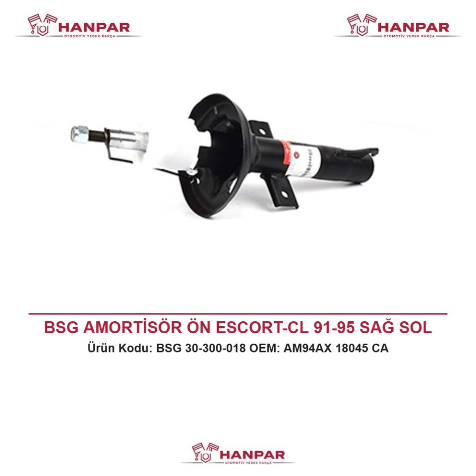 BSG AMORTİSÖR ÖN ESCORT-CL 91-95 SAĞ SOL