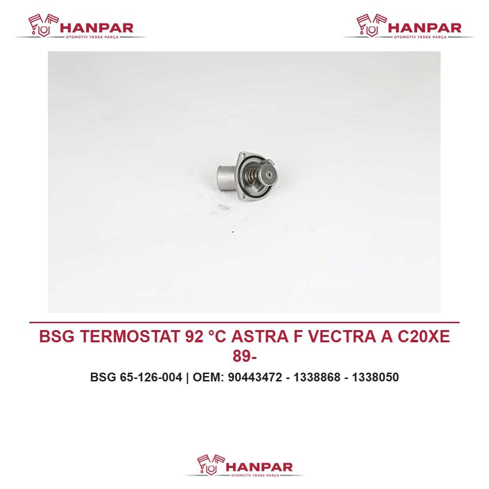 BSG TERMOSTAT 92 °C ASTRA F VECTRA A C20XE 89-