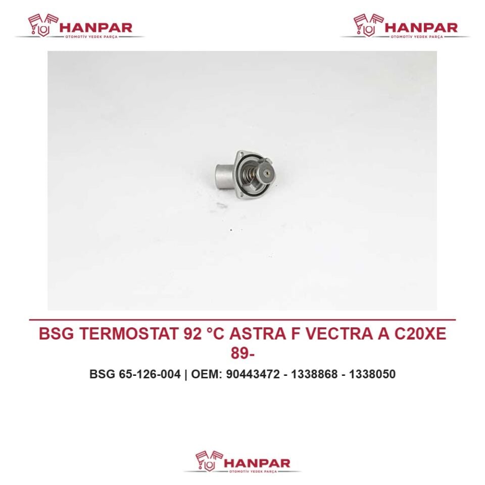 BSG TERMOSTAT 92 °C ASTRA F VECTRA A C20XE 89-