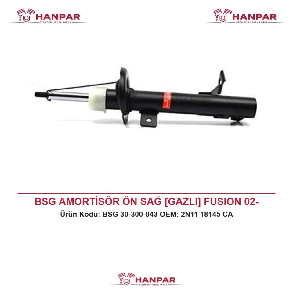 BSG AMORTİSÖR ÖN SAĞ [GAZLI] FUSION 02-
