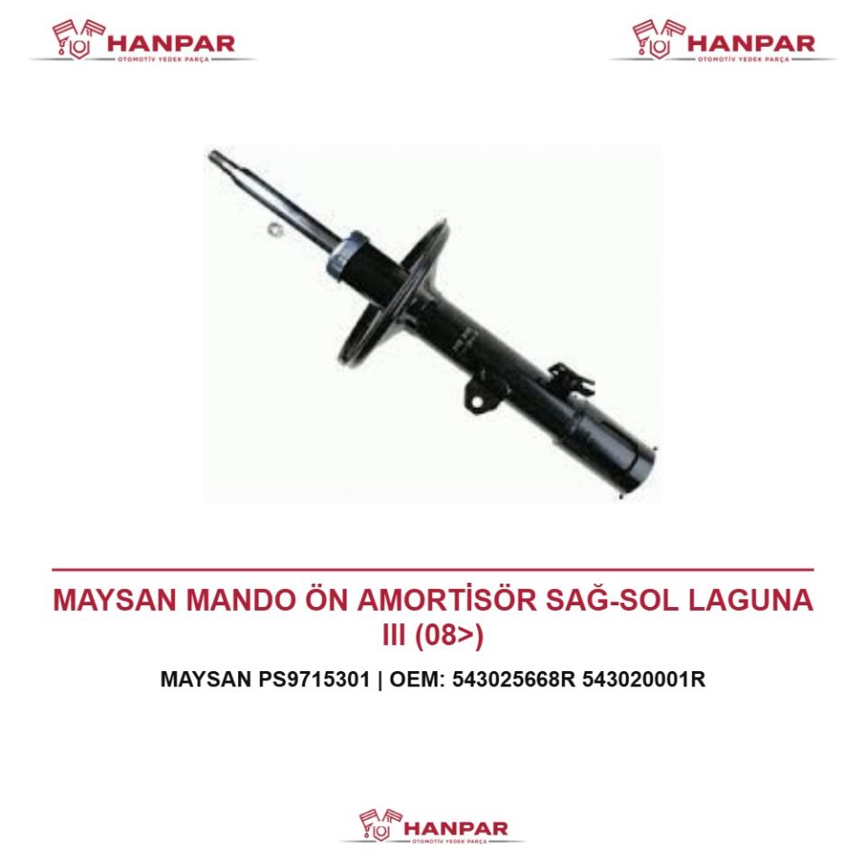 MAYSAN MANDO ÖN AMORTİSÖR SAĞ-SOL LAGUNA III (08>)