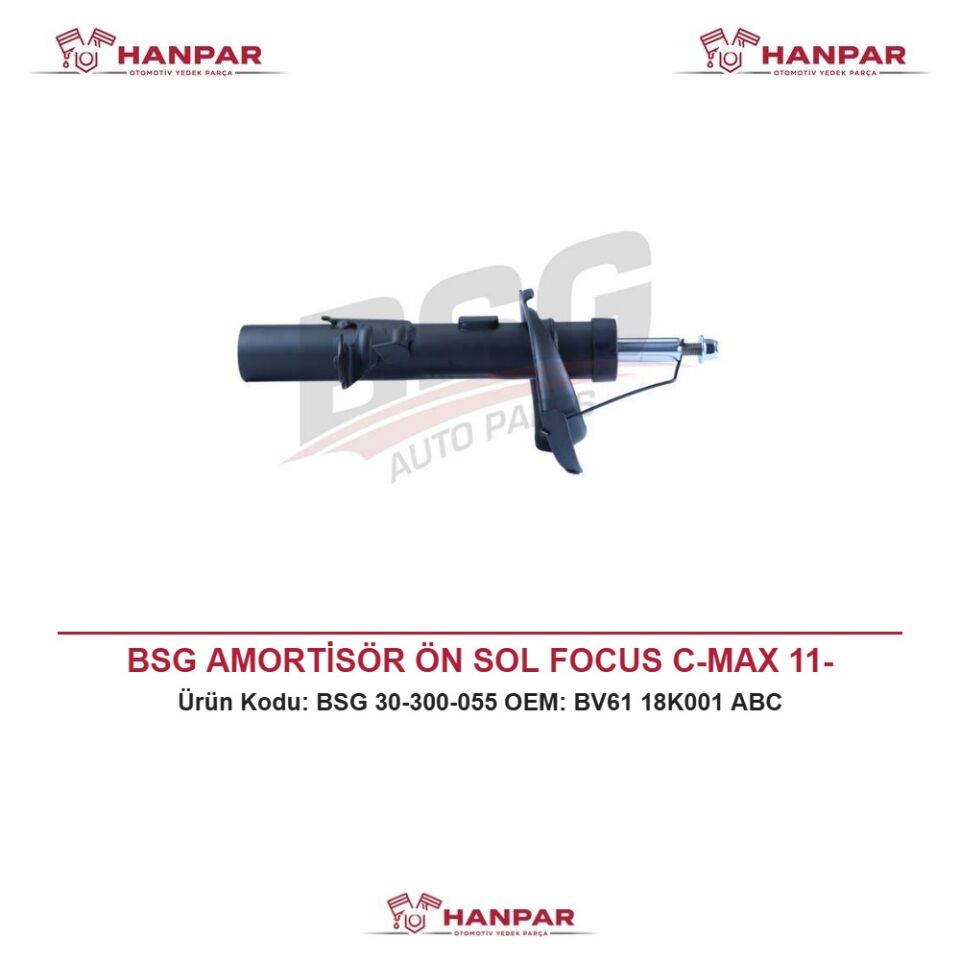 BSG AMORTİSÖR ÖN SOL FOCUS C-MAX 11-