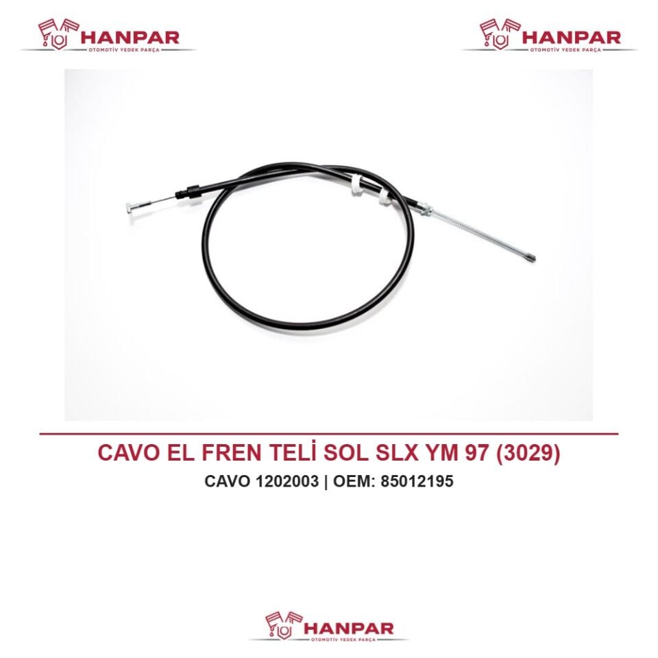CAVO EL FREN TELİ SOL SLX YM 97 (3029)