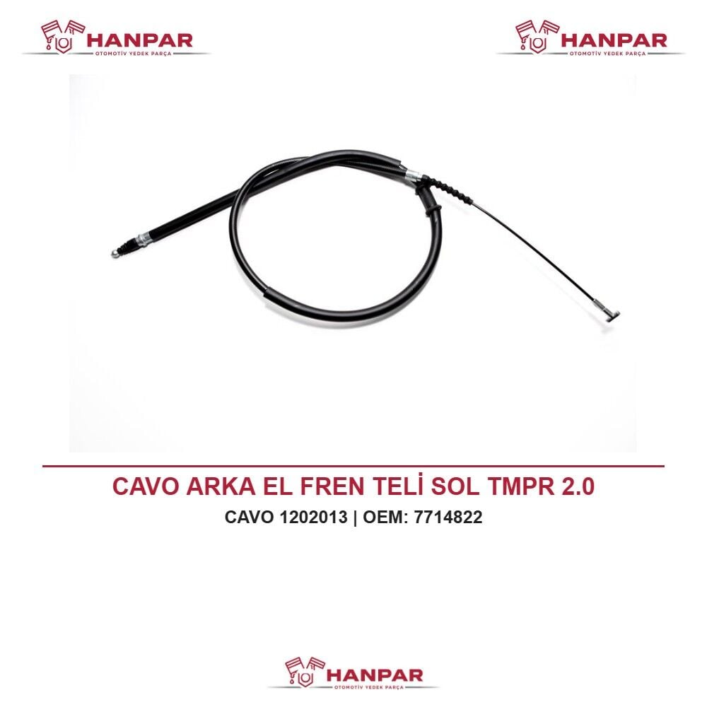 CAVO ARKA EL FREN TELİ SOL TMPR 2.0