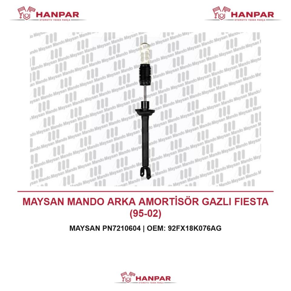 MAYSAN MANDO ARKA AMORTİSÖR GAZLI FIESTA (95-02)