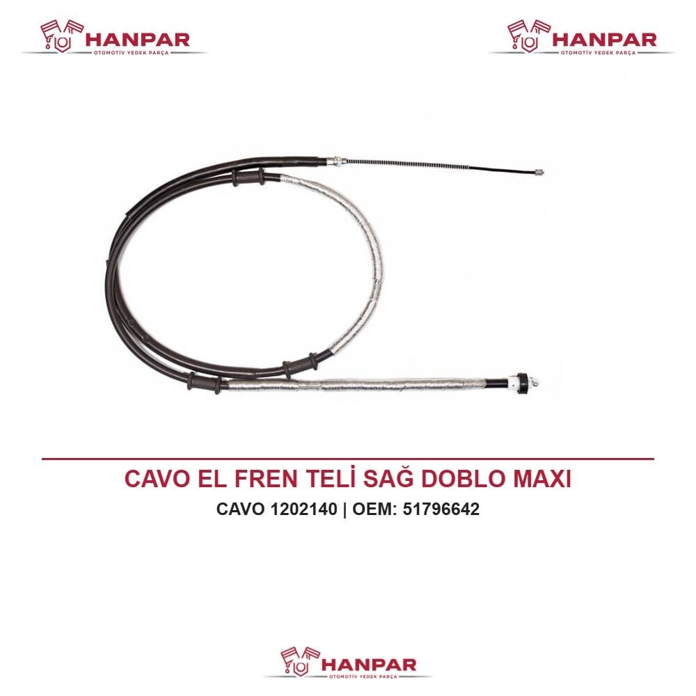 CAVO EL FREN TELİ SAĞ DOBLO MAXI
