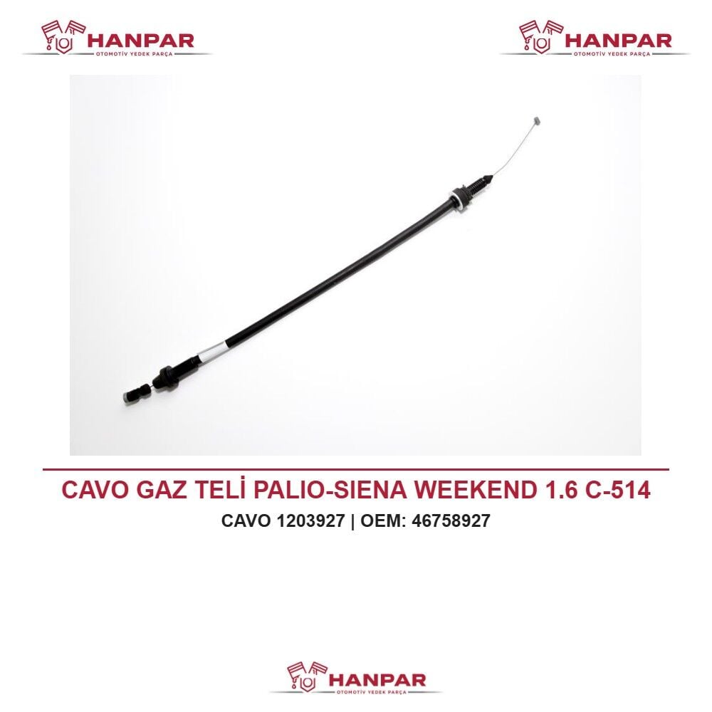 CAVO GAZ TELİ PALIO-SIENA WEEKEND 1.6 C-514