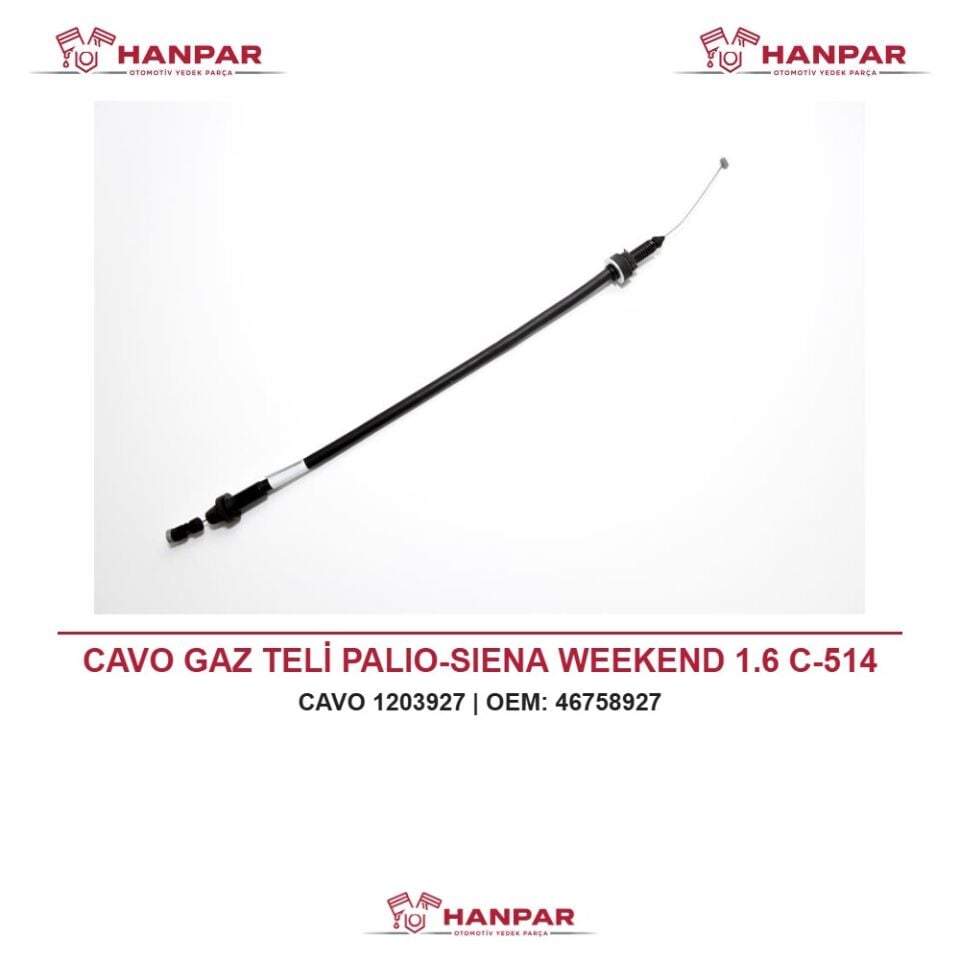 CAVO GAZ TELİ PALIO-SIENA WEEKEND 1.6 C-514