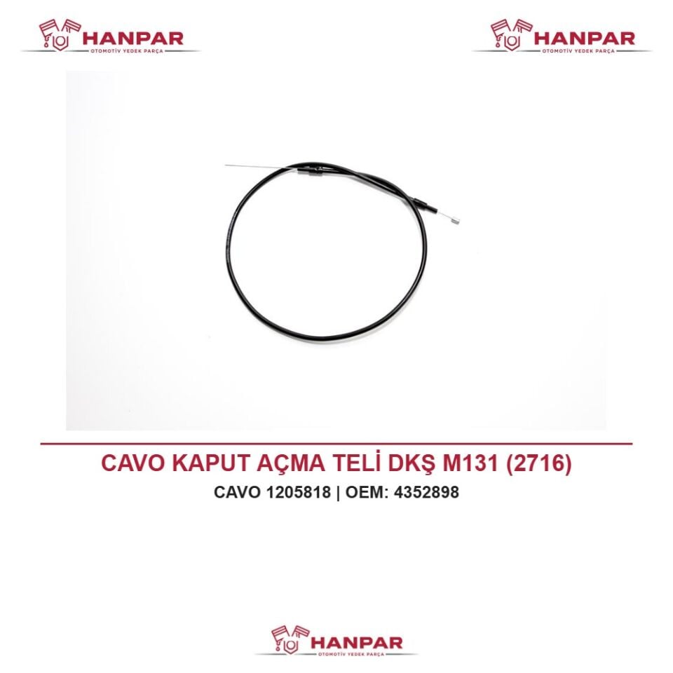 CAVO KAPUT AÇMA TELİ DKŞ M131 (2716)