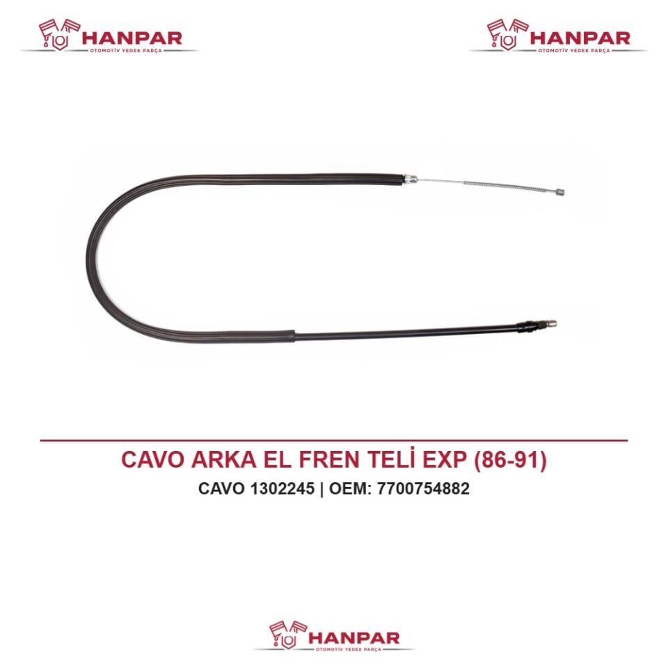 CAVO ARKA EL FREN TELİ EXP (86-91)