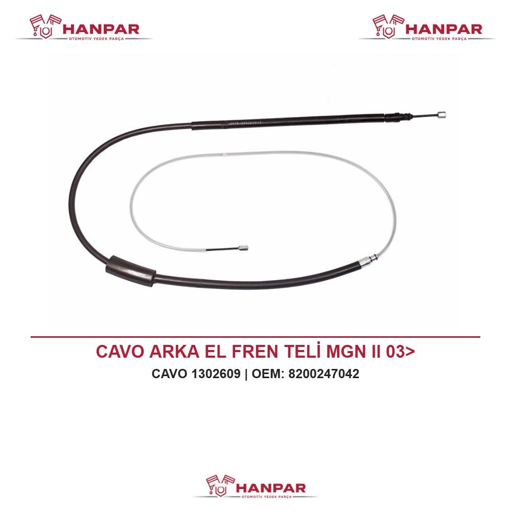 CAVO ARKA EL FREN TELİ MGN II 03>