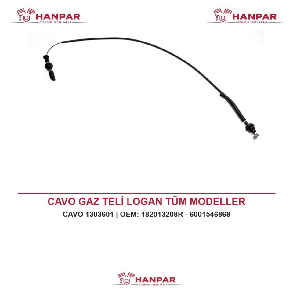CAVO GAZ TELİ LOGAN TÜM MODELLER