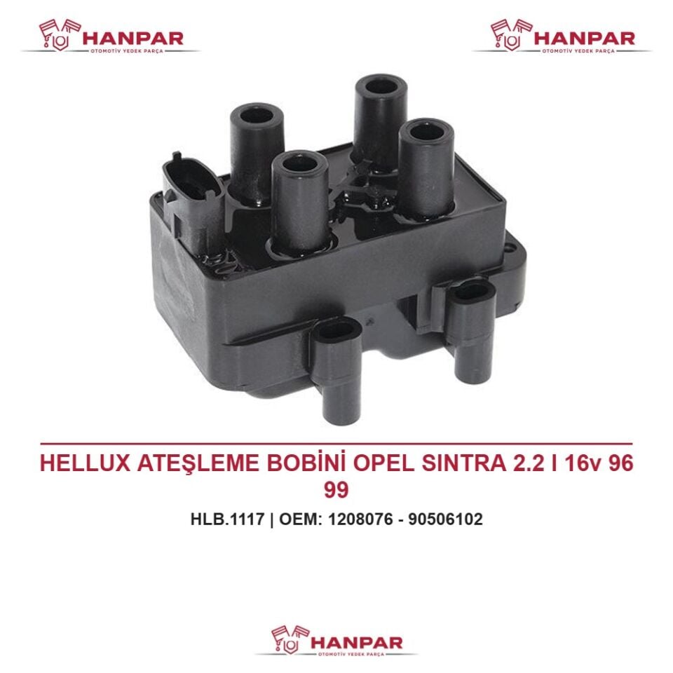 HELLUX ATEŞLEME BOBİNİ OPEL SINTRA 2.2 I 16v 96 99