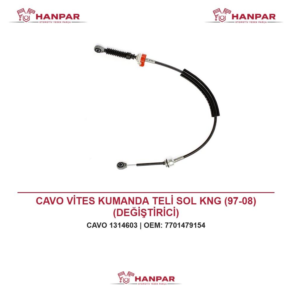 CAVO VİTES KUMANDA TELİ SOL KNG (97-08) (DEĞİŞTİRİCİ)