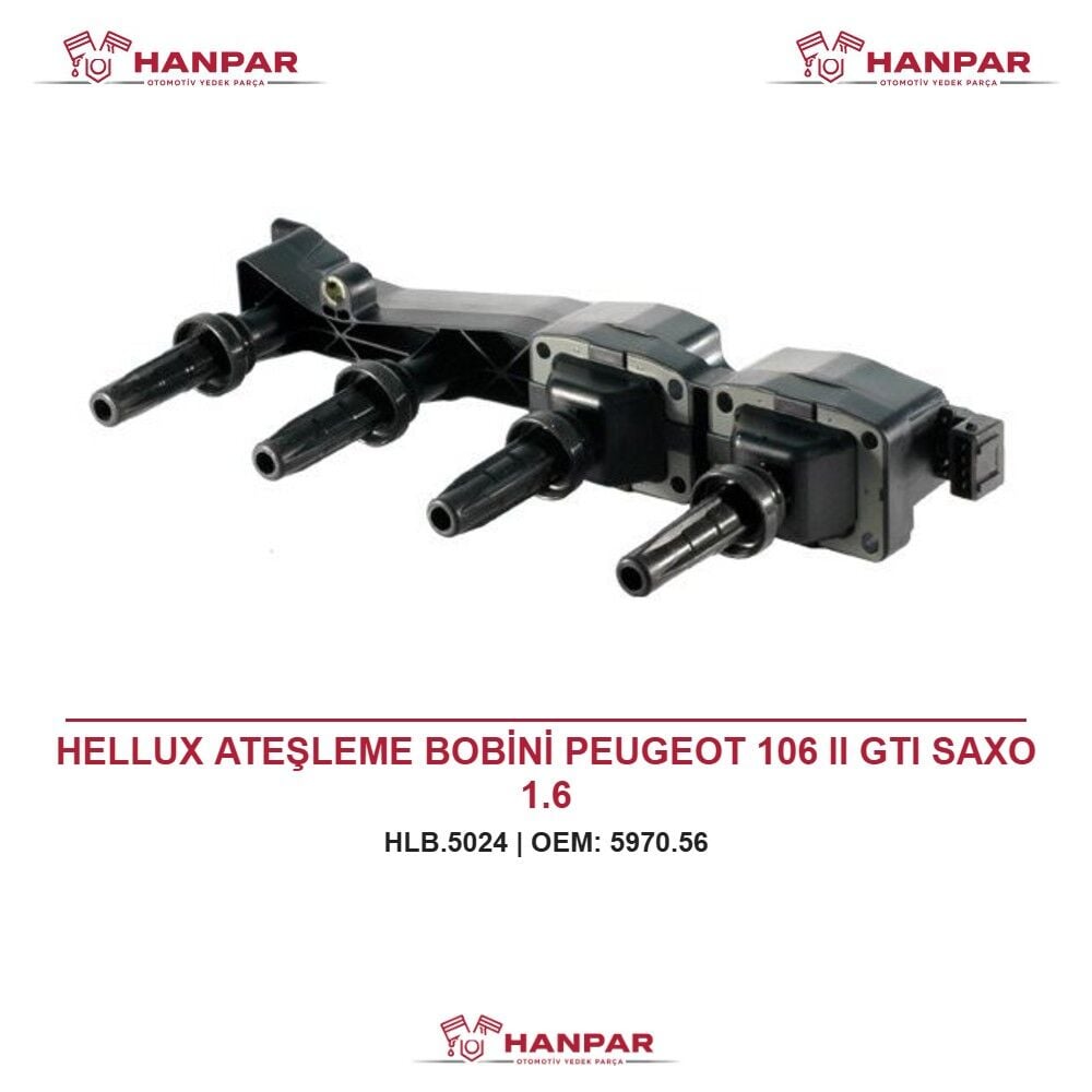 HELLUX ATEŞLEME BOBİNİ PEUGEOT 106 II GTI SAXO 1.6