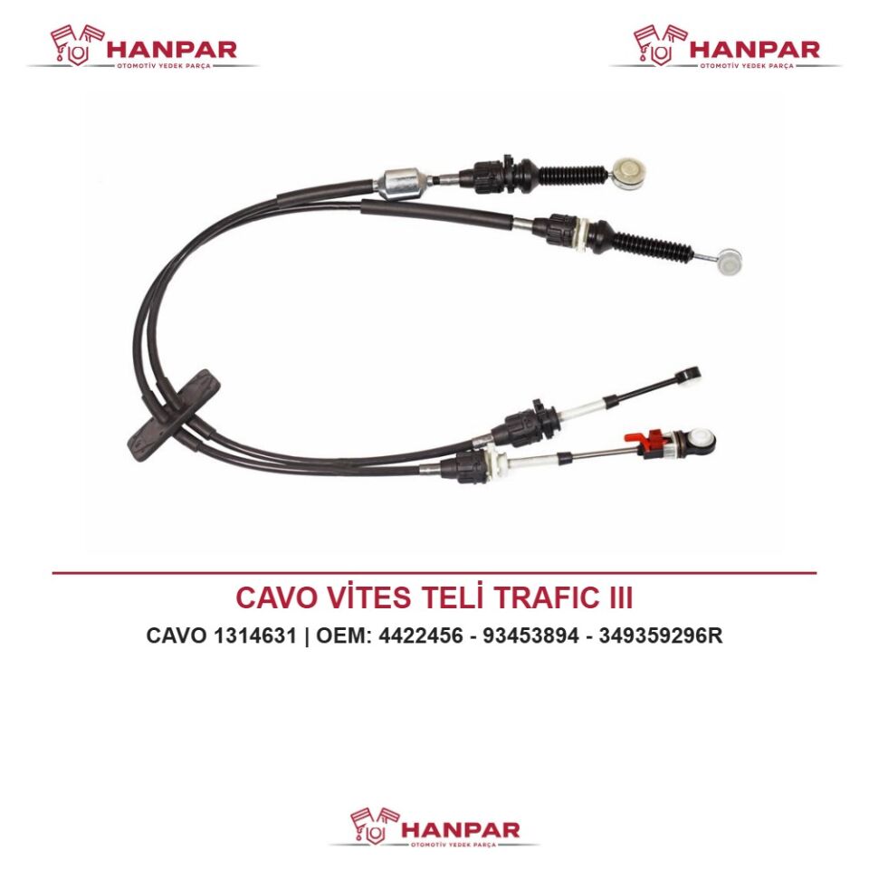 CAVO VİTES TELİ TRAFIC III